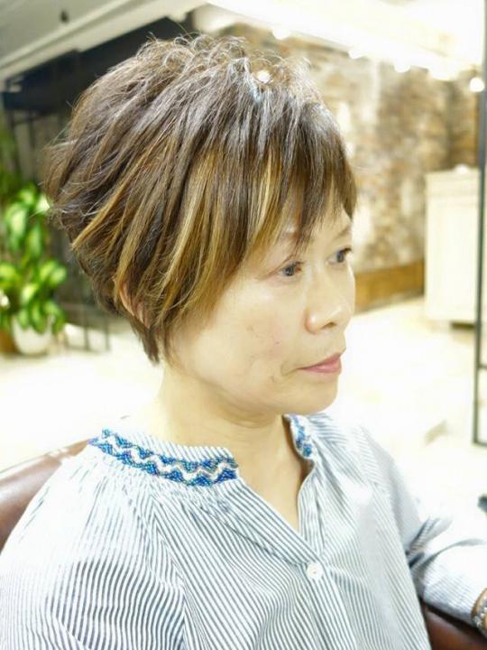 日本の髪型のアイデア これまでで最高のベリー ショート メッシュ